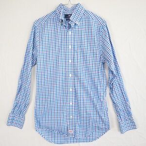 Vineyard Vines Shirt Mens XS Slim Fit Murray Pocket Button Up Plaid Long Sleeve